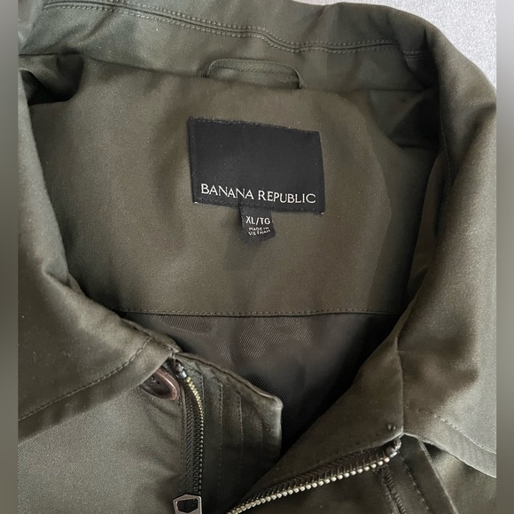 Men's Olive Green Jacket - Picture 3 of 12